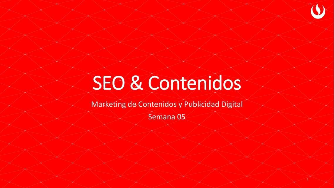 Semana 05 SEO y Contenidos