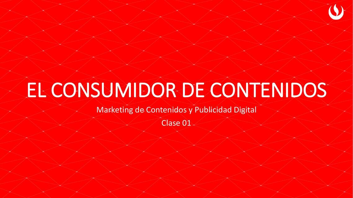 El consumidor de contenidos