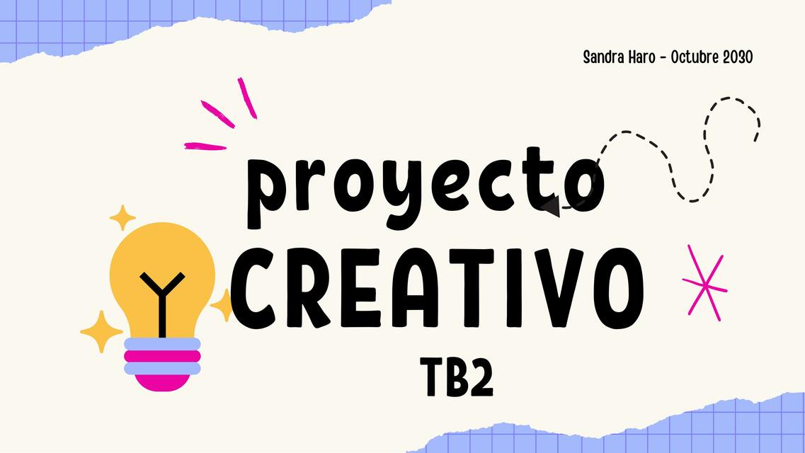 Proyecto creativo 