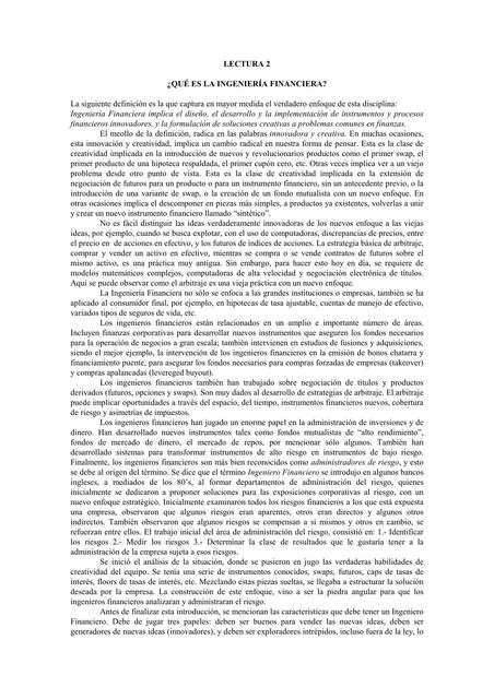 Ingenieria Financiera Lectura