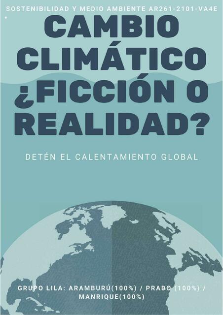 CAMBIO CLIMATICO GRUPO LILA