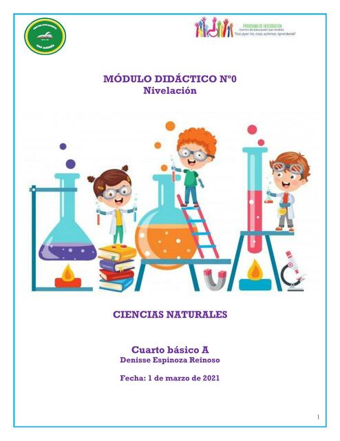 4o basico CIENCIAS Modulo 0