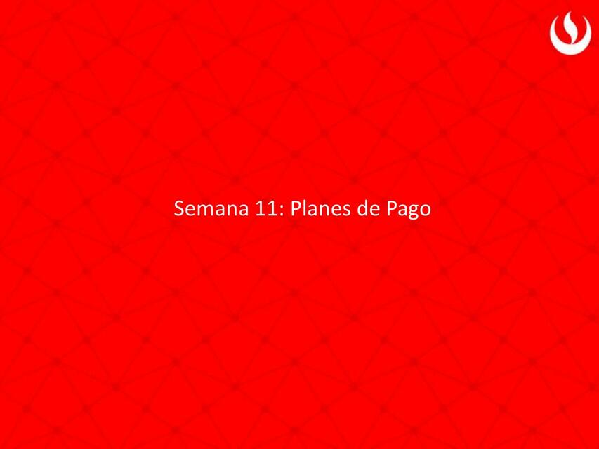 Planes de Pago