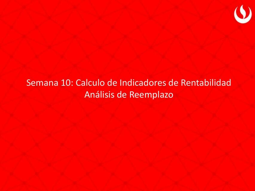 Analisis de Reemplazo