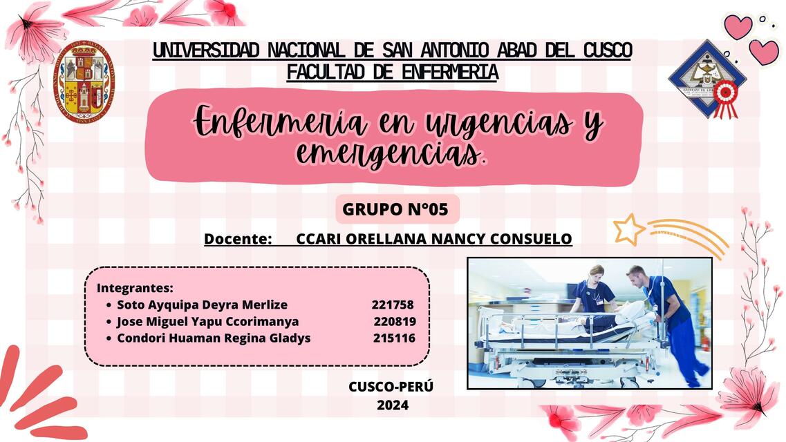 EXPOSICION DE EMERGENCIA Y URGENCIAS 2 2