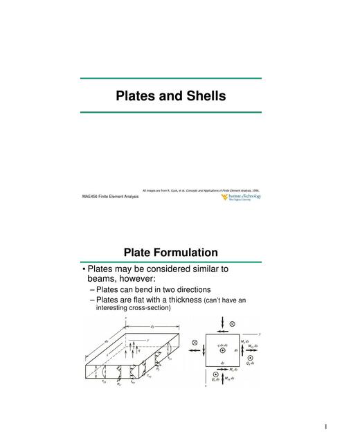 Lecture 10 Shell Elements b