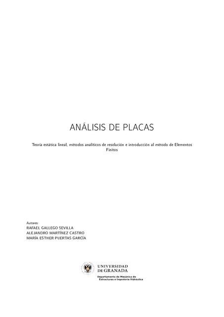 Analisis de placas