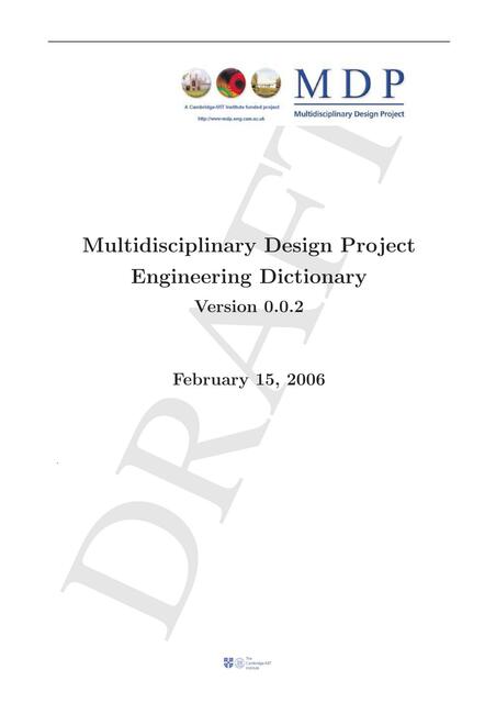 Dictionary of Engineering