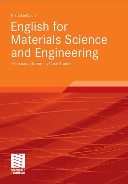 English for Materials Science and Engine