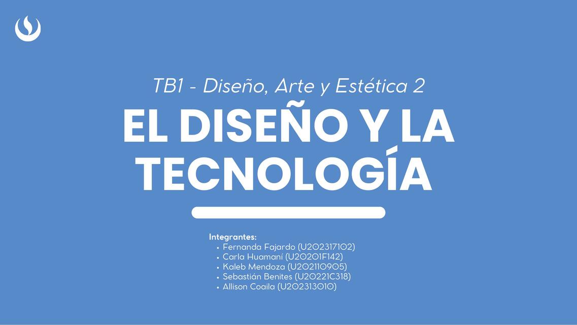 El diseño y la tecnología