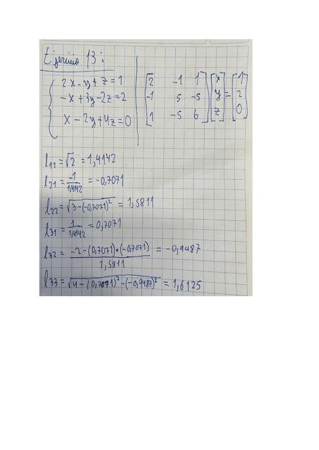 Grupo 8 Ejercicio 13 Algebra Lineal