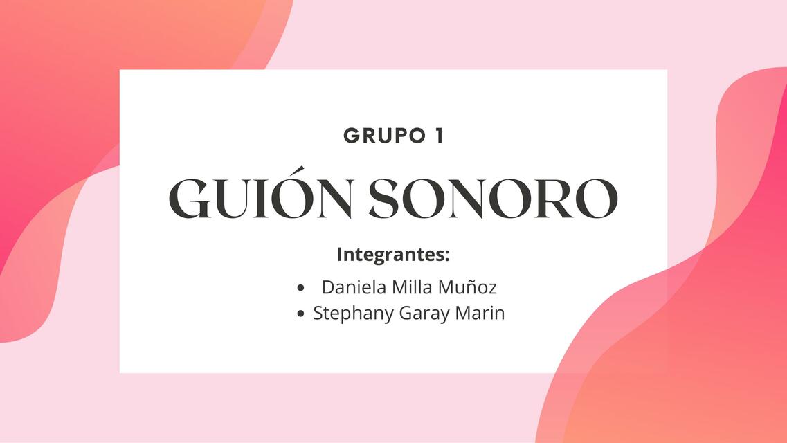 Tarea academica_ Guion Sonoro Taller de creatividad