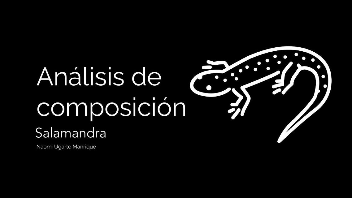 Análisis de composición