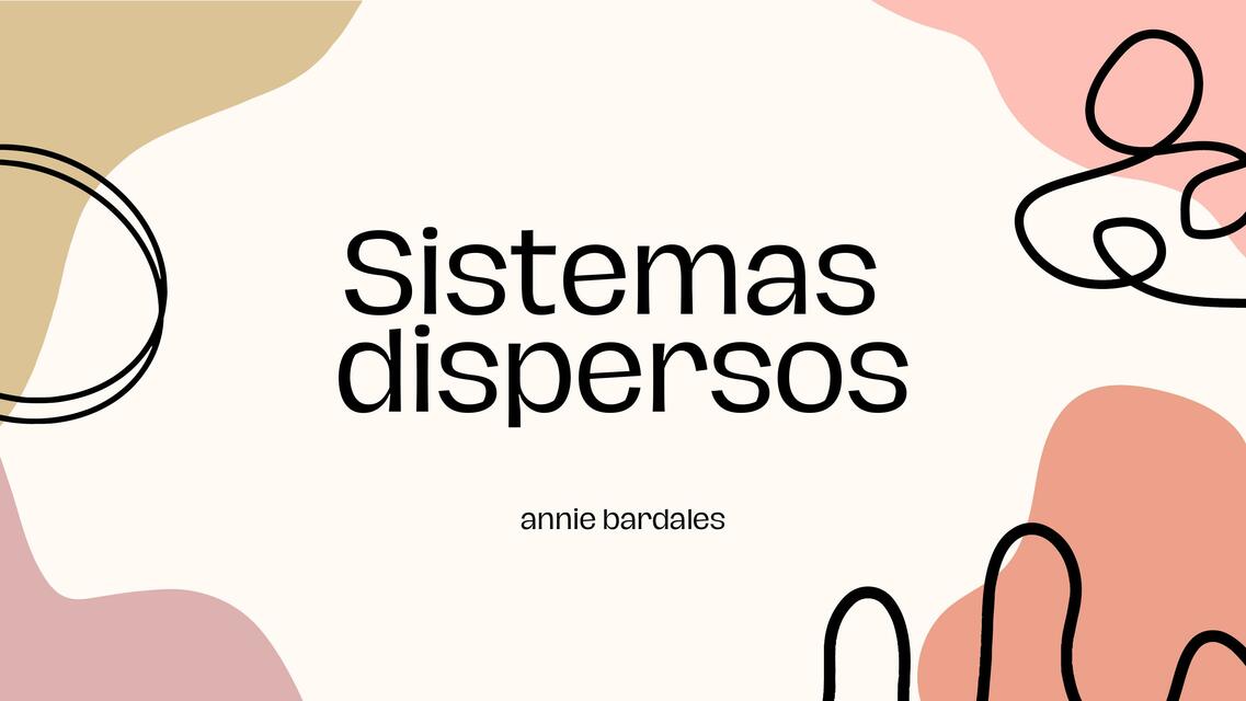 sistemas dispersos 1