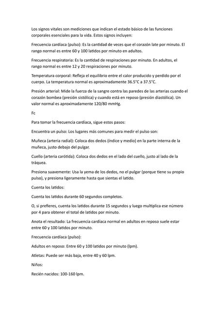 SIGNOS VITALES RESUMENES