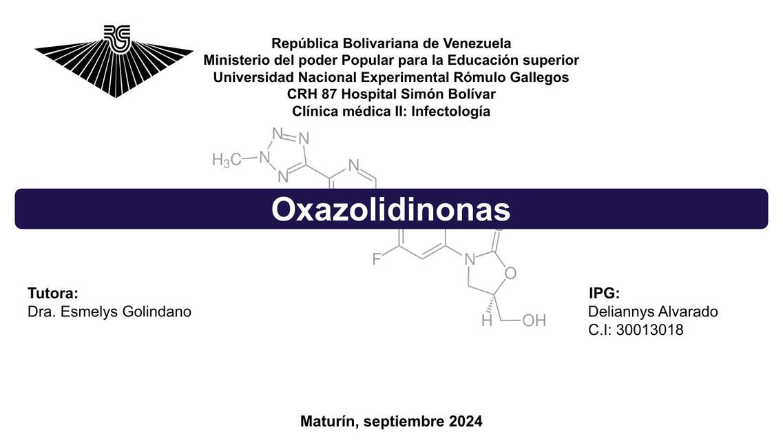 Oxazolidinonas