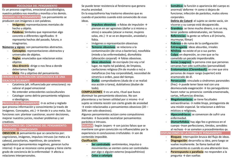 PSICOLOGIA DEL PENSAMIENTO INTELIGENCIA Y LENGUAJE