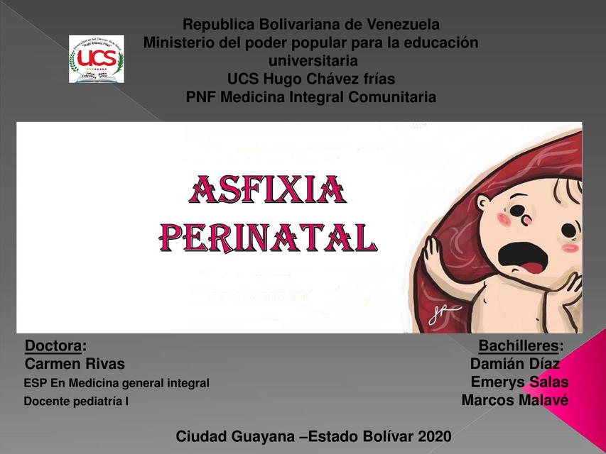 ASFIXIA PERINATAL