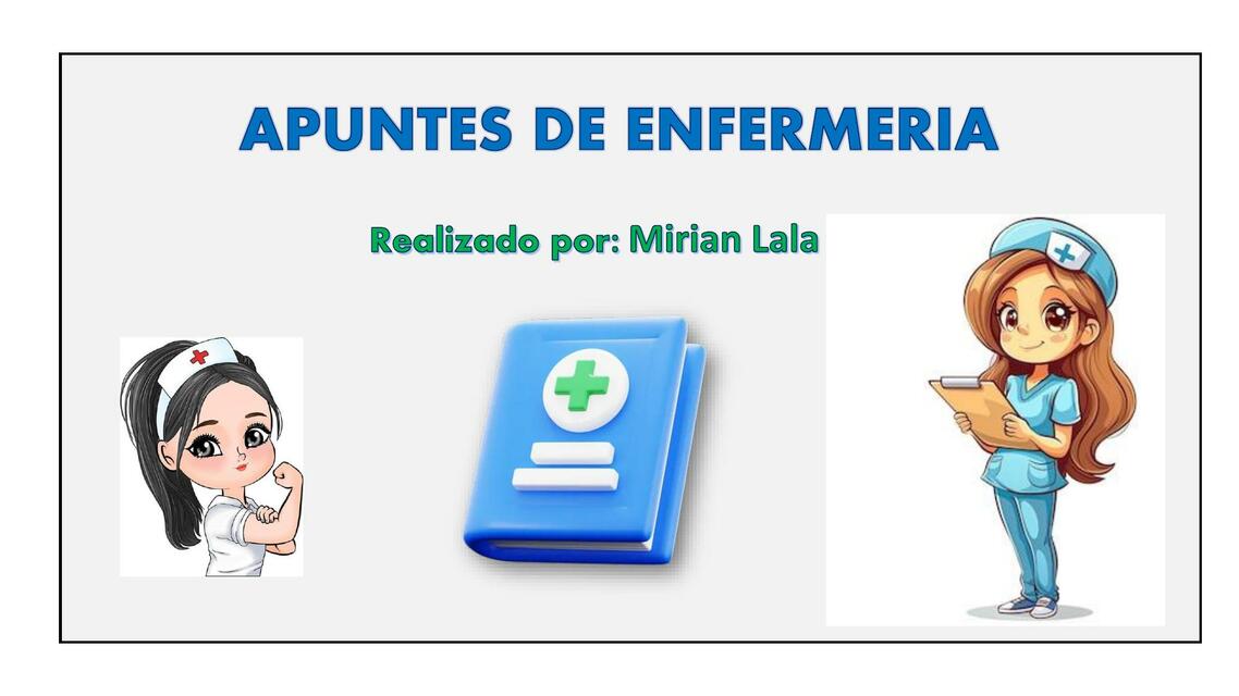 APUNTES DE ENFERMERIA