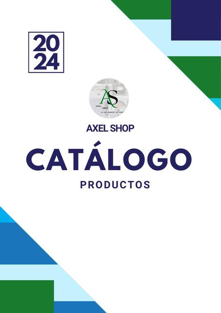 CATÁLOGO AXELSHOP