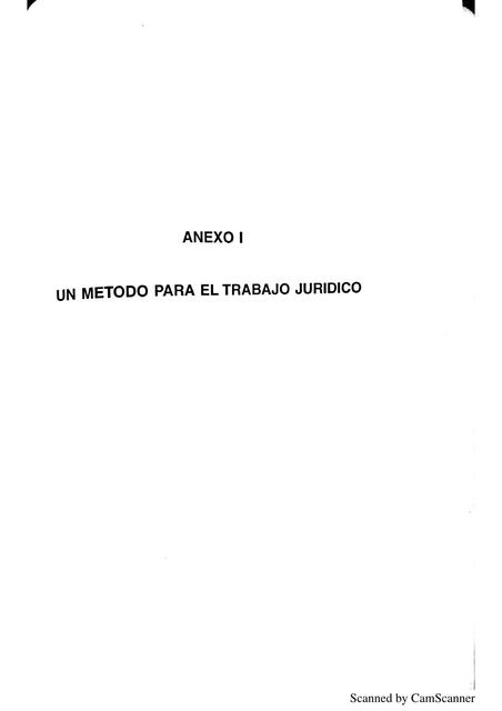 4 1 Un método para el trabajo jurídico Marcial Rub