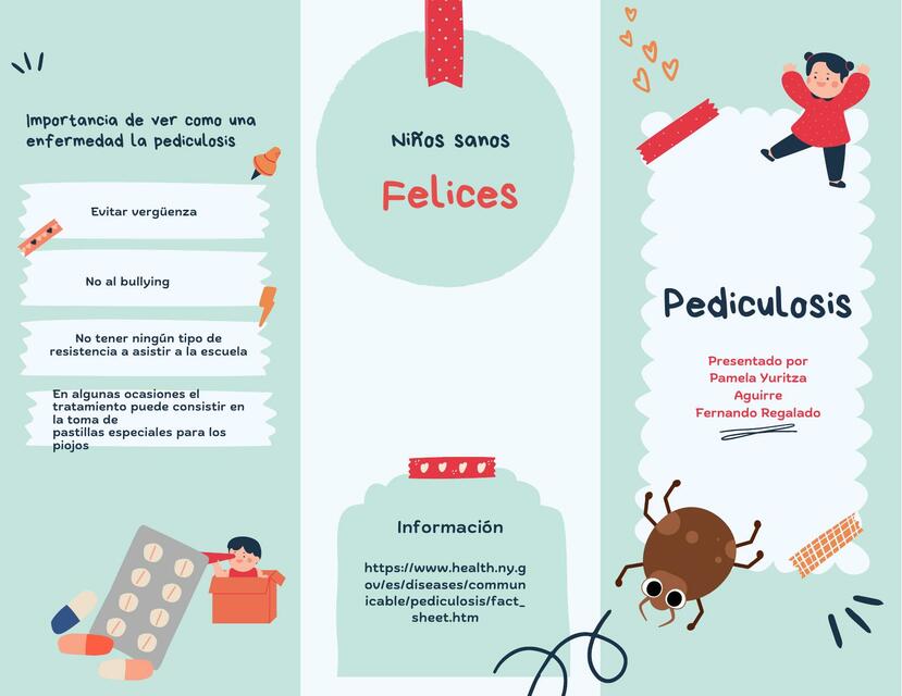 Folleto Infantil para Actividades Proyectos y Jueg