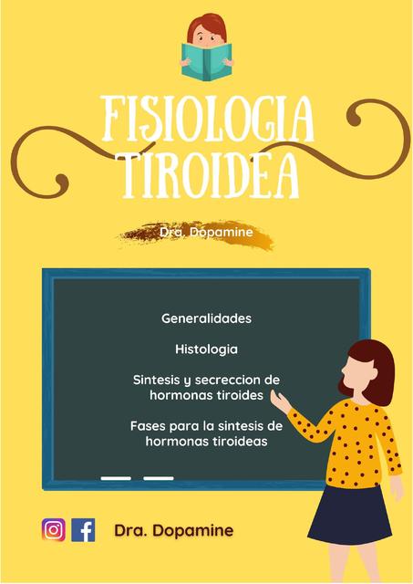 Fisiologia Tiroidea - Dra Dopamine