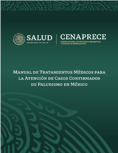 Manual de Tratamientos para Paludismo Definitivo