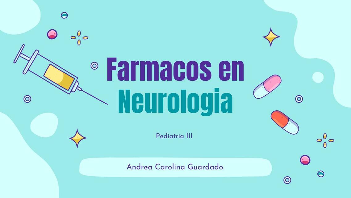 Farmacos en Neurologia