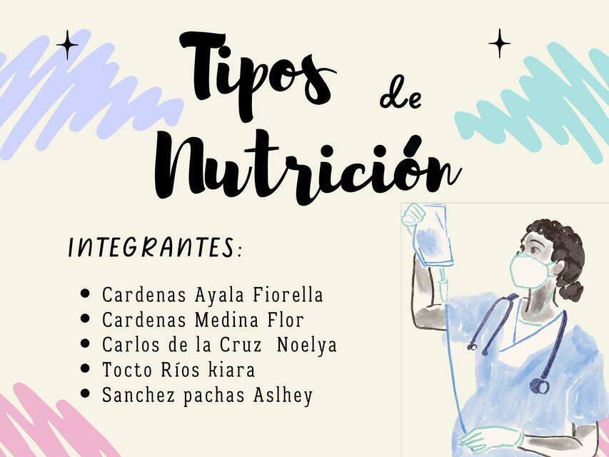 NUTRICIÓN ENTERAL Y PARENTERAL