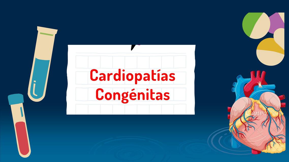 Cardiopatías Congénitas pptx