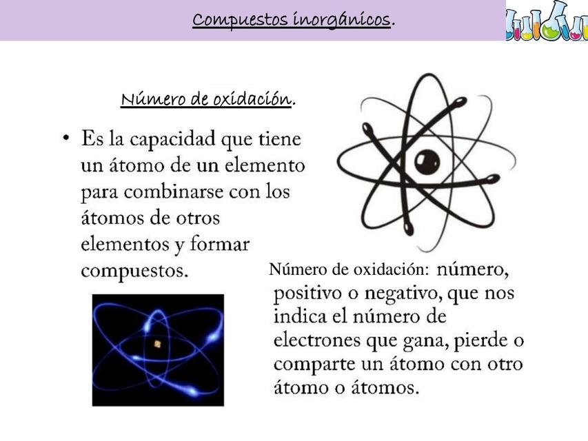 estructura de compuestos inorgánicos