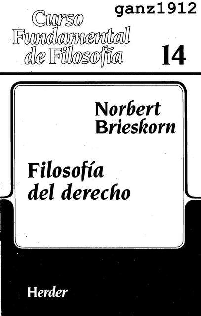 15 BRIESKORN NORBERT Filosofía del Derecho OCR por