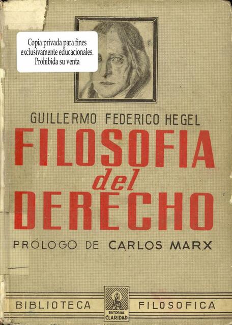 12 Filosofía del derecho autor Guillermo Feredico