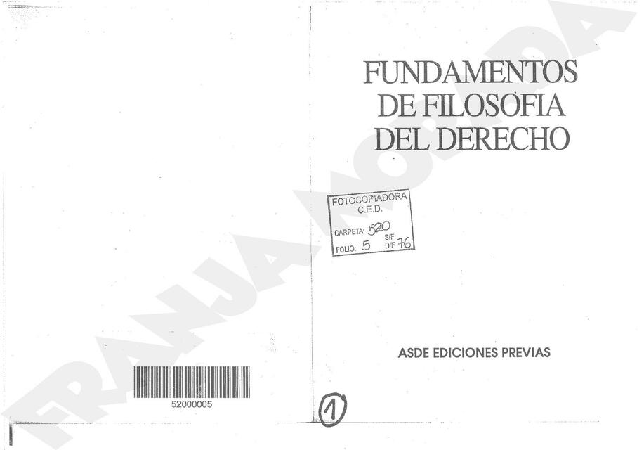 3 Fundamentos de Filosofia del Derecho