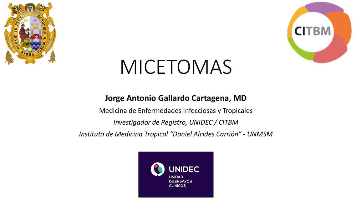 Micetomas