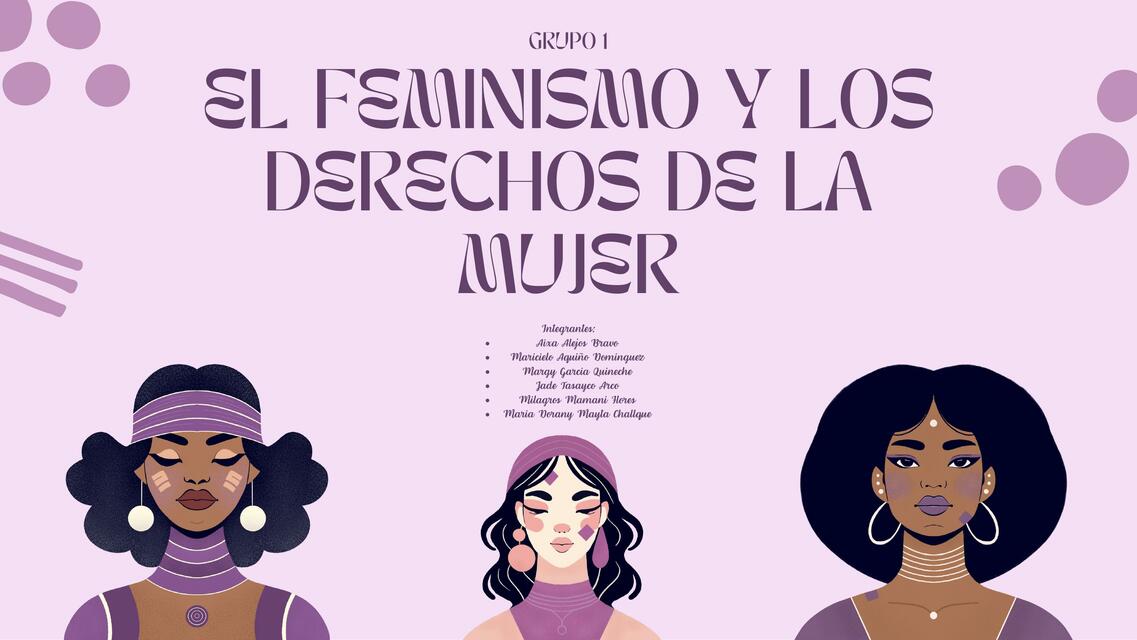 El feminismo y los derechos de la mujer | Akemy | uDocz