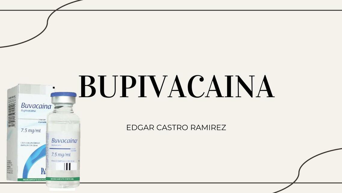 BUPIVACAINA