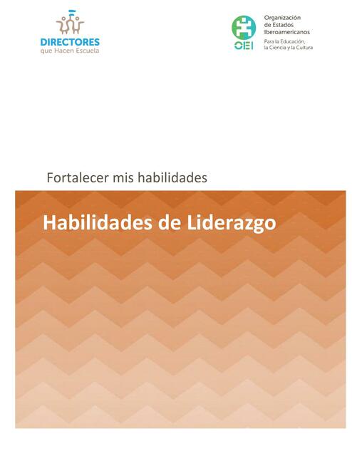 Fortalecer mis habilidades de liderazgo