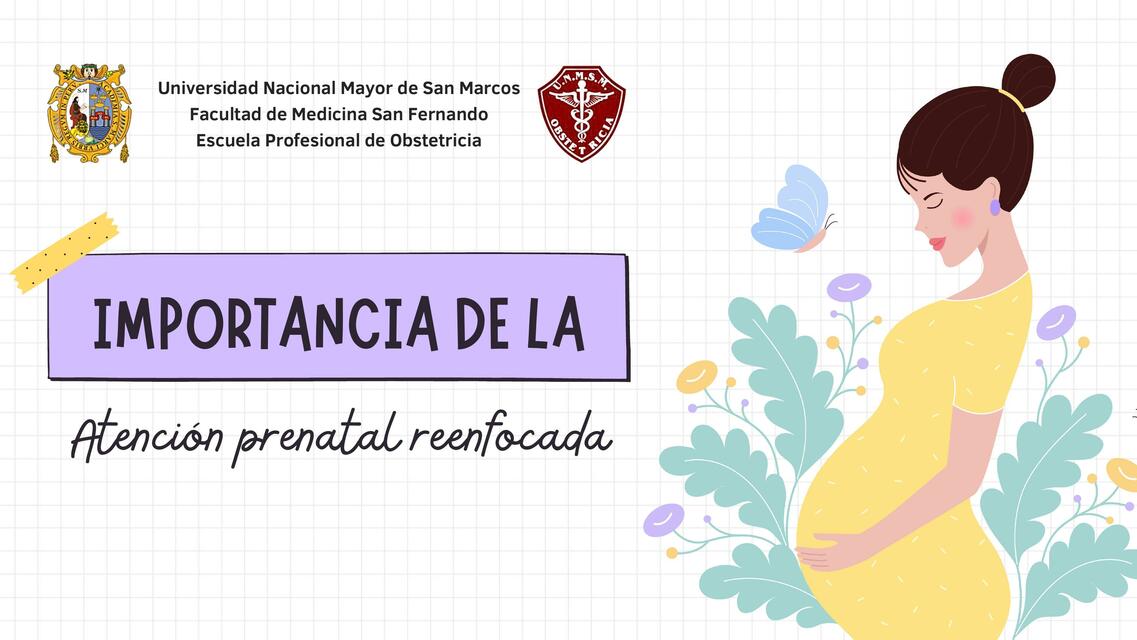 Atención prenatal reenfocada