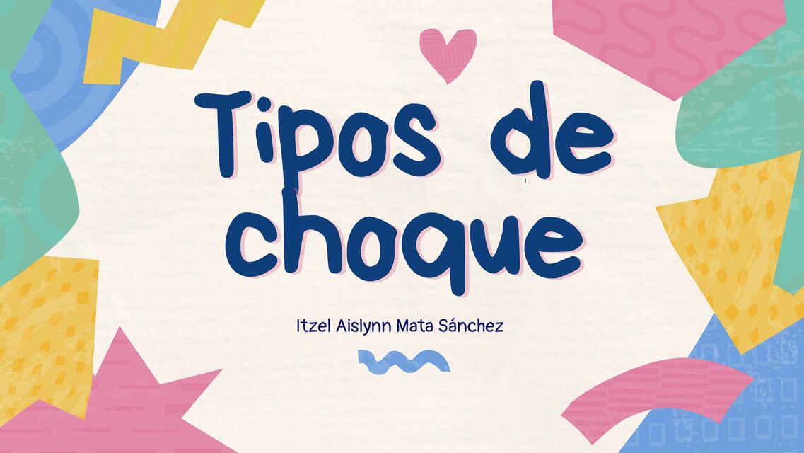 Tipos de choque