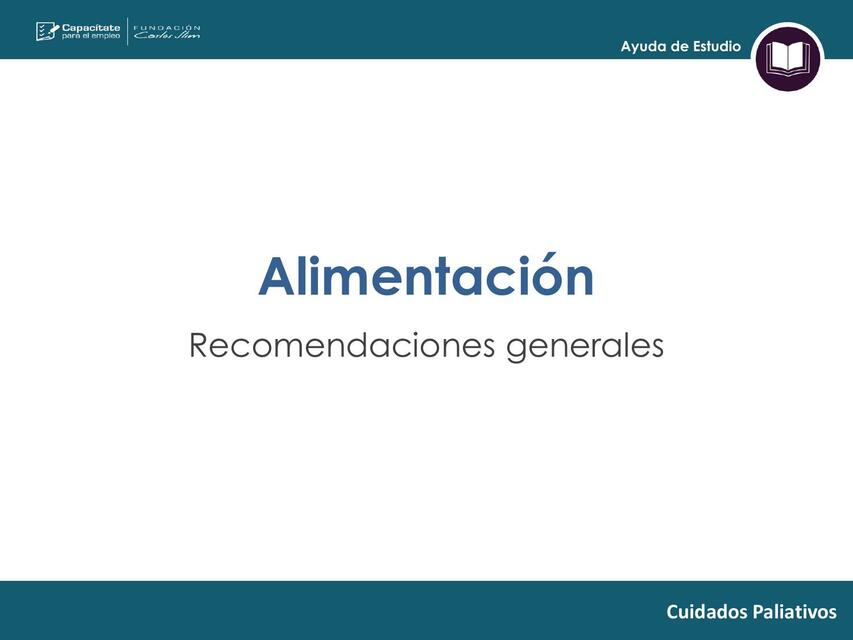 Alimentación 1