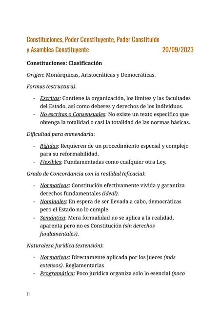 Constituciones Poder Constituyente Poder Constitui