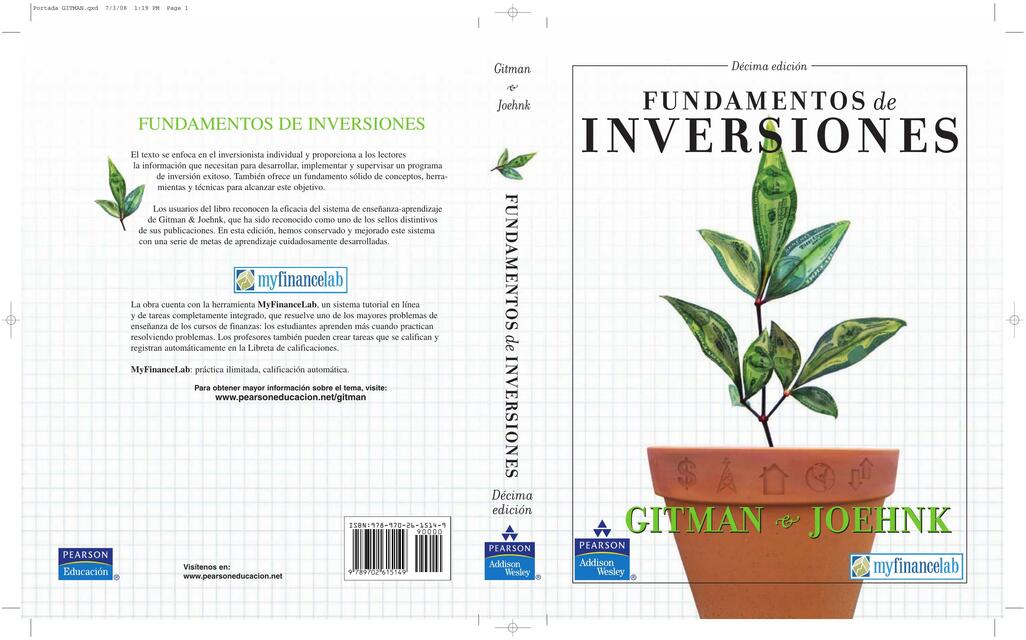 Fundamentos De Inversiones Gitman Ejercicios Resueltos