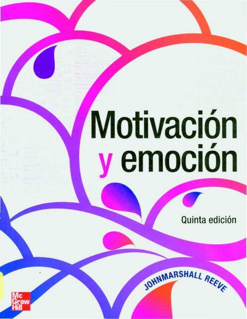 Motivación y emoción Reeve