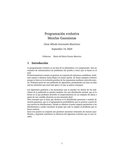 Mezclas Gaussianas en Python