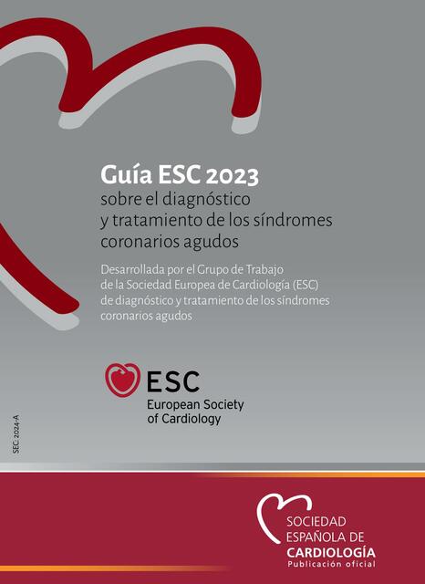 Guía ESC sobre SCA