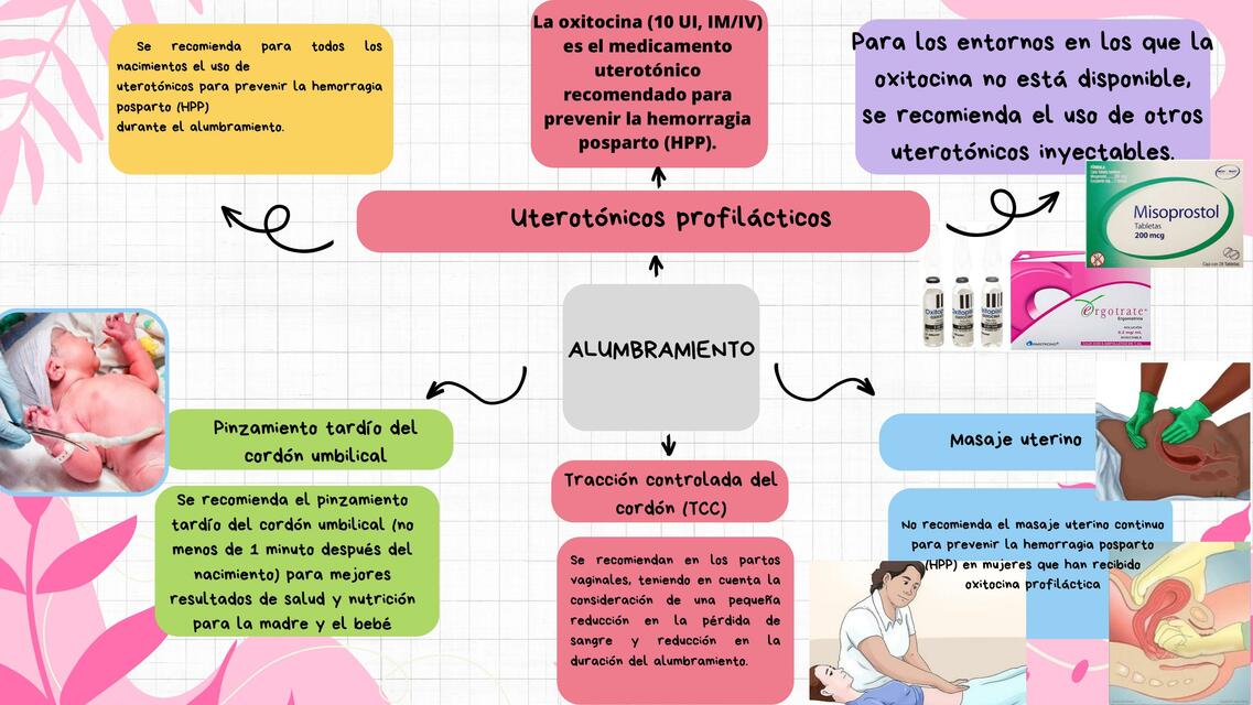 Recomendaciones de los OMS en el alumbramiento