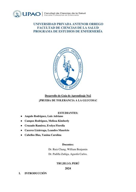 PRUEBA DE TOLERANCIA A LA GLUCOSA M1