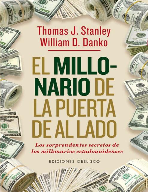 Flashcards de EL MILLONARIO DE AL LADO | Por Manuel | uDocz